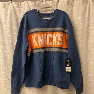 47 Brand Women’s Knicks Crewneck - Size XL - NWT